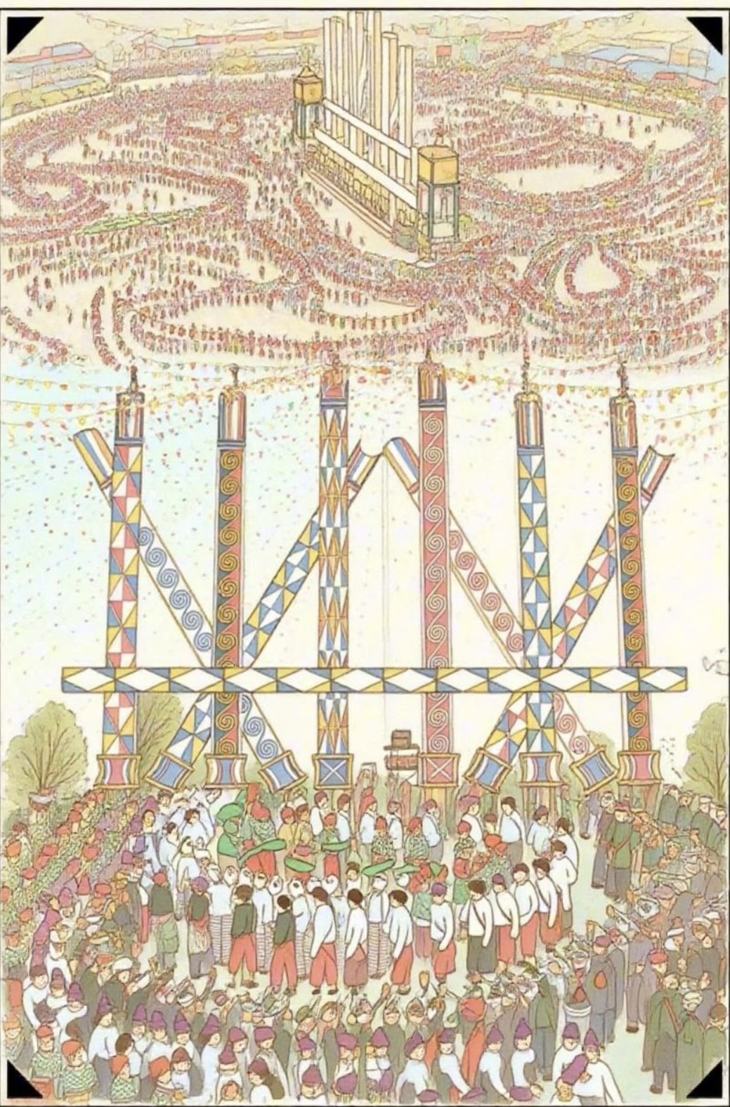 克欽目瑙縱歌節-1月（Manau Festival）