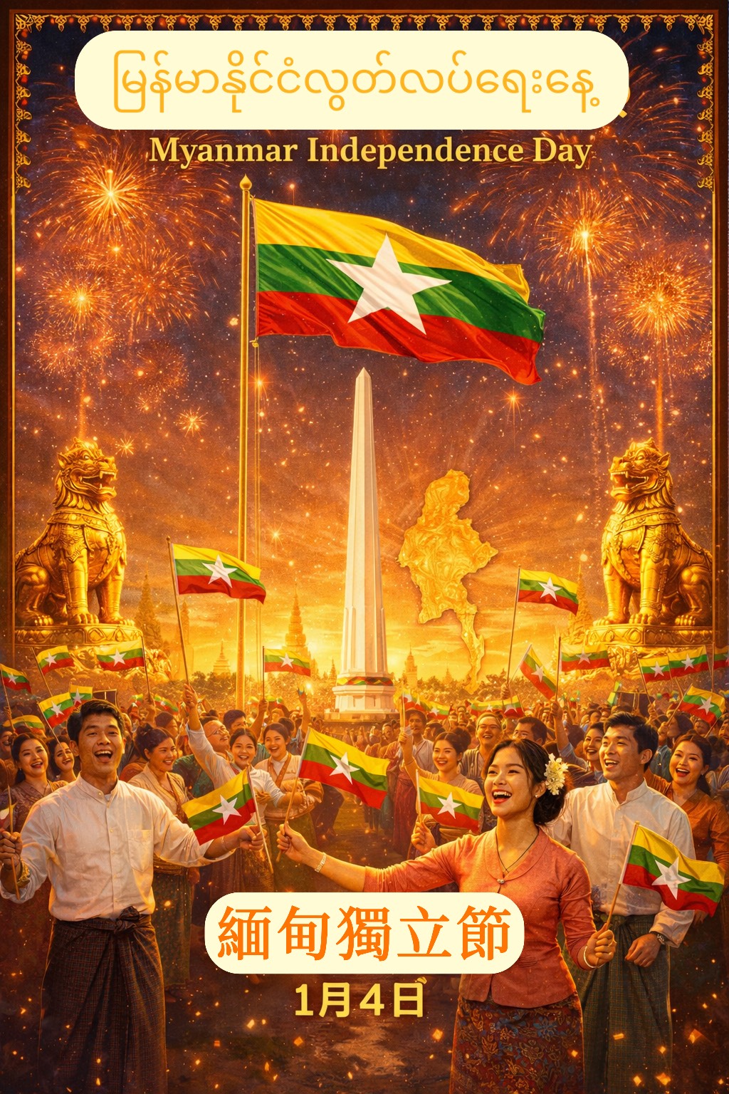 緬甸獨立節（1月4日）