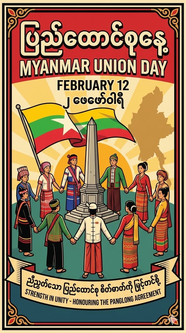 緬甸聯邦節（2月12日）