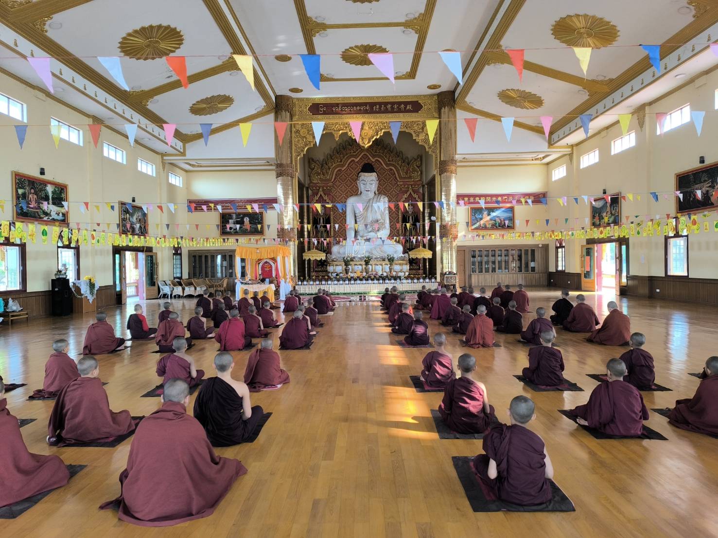 緬甸佛教傳統-帕坦法會（場佈）