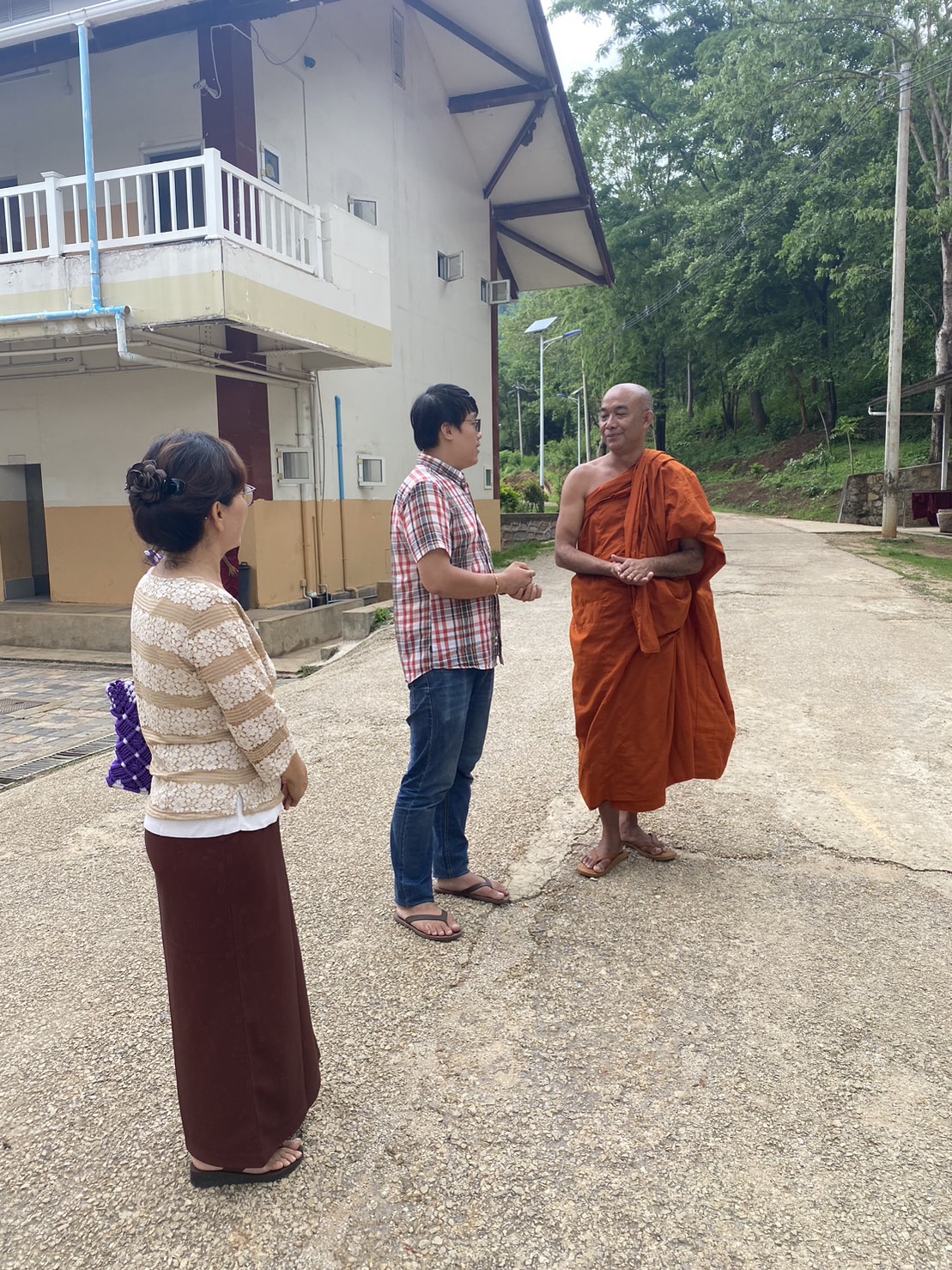 大長老蒞校開示